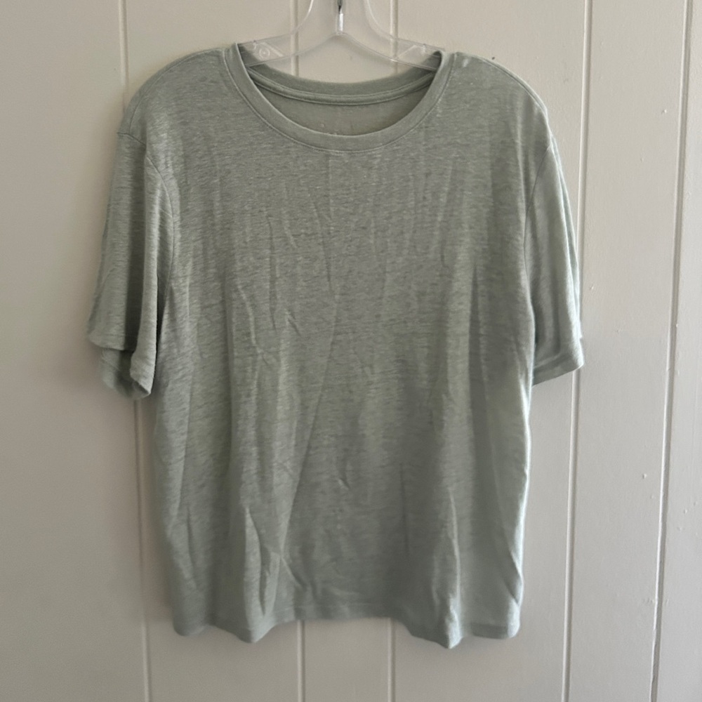 Green Sheer Top